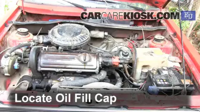1980 Volkswagen Golf L 1.3L 4 Cyl. Oil Add Oil